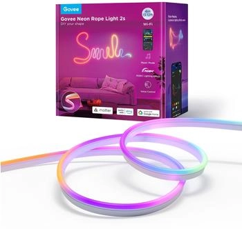 Govee RGBIC LED Neon Strip Light 4m weiß (H61D4C01)