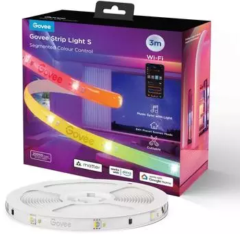 Govee LED Strip Lights Matter ready 3 Meter RGBIC (H612FCD1)