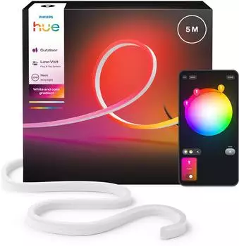 Philips Hue Outdoor Neon Strip Light 5 m (929004277002)
