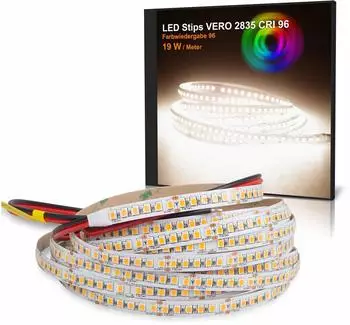 Mextronic LED Strip VERO Neutralweiß 4000K CRI96 96W 5m 24V IP20 (LT2835W4018050024IP20C96)