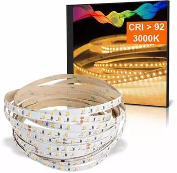 Mextronic LED-Streifen 2835 Warmweiß 3000K CRI92 36W 5m 24V IP44 (LT2835W306050024IP44C92)