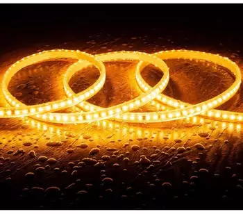LEDKIA LIGHTING LED-Streifen Dimmbar 220V 120LED/m 10W/m IP65 2200K 15m (SMD)