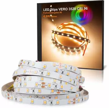Mextronic VERO LED Streifen warmweiß 3000K, CRI 96, 24W, 5m, 24V, IP20 (LT3528W306050024IP20C96)
