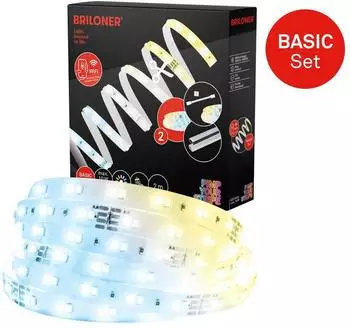 Briloner Pimp your Stripe LED-Band Starter-Set Smart CCT 2m (2152224)