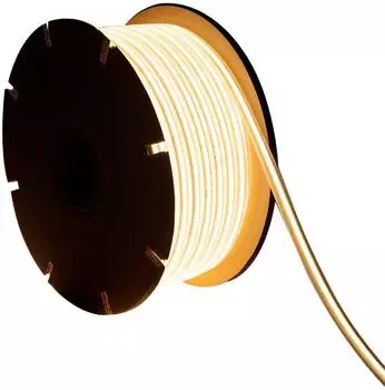 LEDKIA LIGHTING LED-Streifenrolle Dimmbar 220V COB 320LED/m 50m 8W/m 720lm/m 12mm IP65 CRI90 2700K Warmweiß