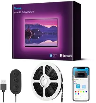 Govee TV LED Hintergrundbeleuchtung RGB 3m, 46-60" (H61780A1)