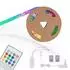Briloner RGBIC LED Strip 3m, dynamischer Farbwechsel, Musiksensor, Fernbedienung (2311-090)