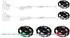 Globo RGBW LED-Band dimmbar, Fernbedienung, 12W, 200cm, 2er-Set