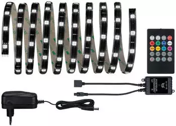 Paulmann YourLED Lights & Sound Comfort Set RGB 3m (70956)
