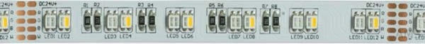 Brumberg LED-Lichtband RGBW-5m IP00 17W/m 24V c.a.
