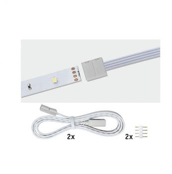 Paulmann 70488 Function YourLED ECO Clip-Connector 50cm 2er Pack Weiß