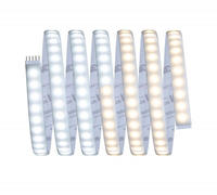 Paulmann LED-Streifen "MaxLED 1000 Stripe 2,5m IP44 Cover 2700-6500K 27W 24V Silber"