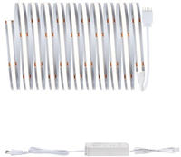 Paulmann LED-Streifen "MaxLED 500 Basis Set 3m Daylight 6500K 19W 230/24V silber