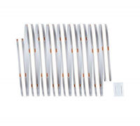 Paulmann LED-Streifen "MaxLED 500 Stripe 2,5m Daylight 6500K 15W 24V silber