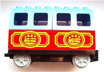 Lego Duplo Anhänger für Eisenbahn