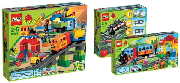 Lego Duplo Mega-Eisenbahnset (10506+10507)