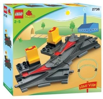 LEGO Duplo Eisenbahn Weichen (2736)