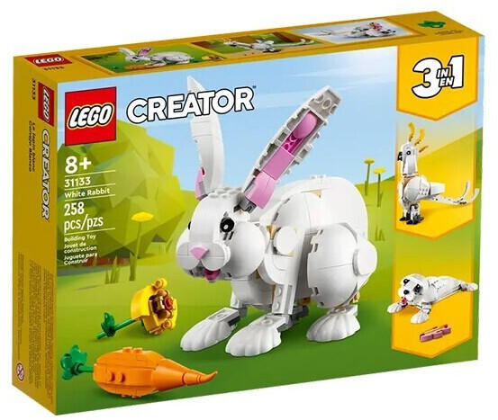 LEGO Creator - 3 in 1 weißer Hase (31133)