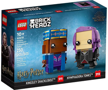 LEGO BrickHeadz Harry Potter - Kingsley Shacklebolt & Nymphadora Tonks (40618)