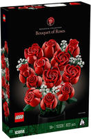 LEGO Konstruktionsspielsteine "Rosenstrau&szlig; (10328), Lego Botanicals" Made in Europe