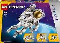 LEGO Konstruktionsspielsteine "Astronaut im Weltraum (31152), LEGO Creator 3in1" Made