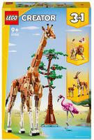 LEGO Konstruktionsspielsteine "Tiersafari (31150), LEGO Creator 3in1" Made in Europe