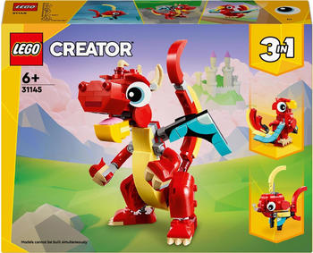 LEGO Creator 3 in 1 - Roter Drache (31145)