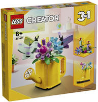 LEGO Konstruktionsspielsteine "Gie&szlig;kanne mit Blumen (31149), LEGO Creator 3in1" Made