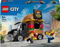 LEGO Konstruktionsspielsteine "Burger-Truck (60404), LEGO City" Made in Europe