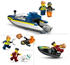 LEGO City - Polizeischnellboot und Ganovenversteck (60417)
