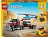 LEGO Creator 3-in-1 - Tieflader mit Hubschrauber (31146)