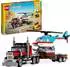 LEGO Creator 3-in-1 - Tieflader mit Hubschrauber (31146)