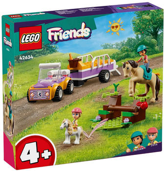 LEGO Friends - Pferde- und Pony-Anhänger (42634)