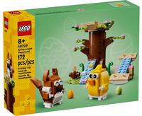 LEGO Konstruktionsspielsteine "Fr&uuml;hlingstierspielplatz (40709), LEGO Iconic" Made in