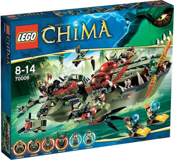 LEGO Legends of Chima - Craggers Croc-Boot Zentrale (70006)