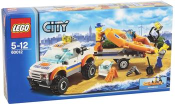 Lego City Küstenwachenfahrzeug mit Schlauchboot (60012)