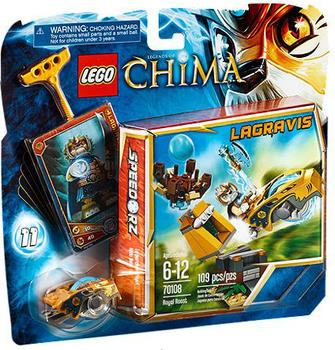 LEGO Legends of Chima - Königs-Crash (70108)