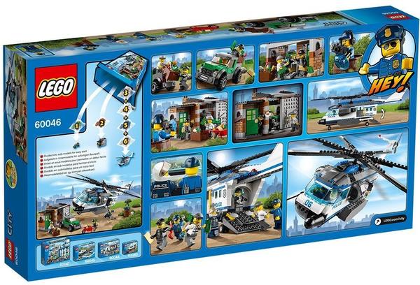  LEGO City - Verfolgung mit dem Polizei-Hubschrauber (60046)