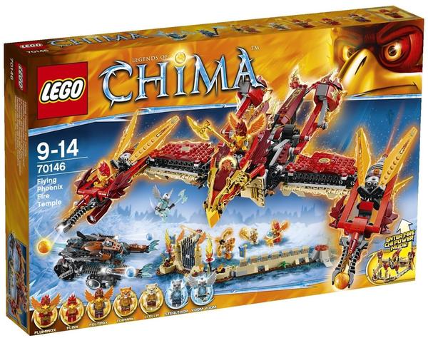 Allgemeine Daten & Bewertungen LEGO Chima - Phoenix Fliegender Feuertempel (70146)
