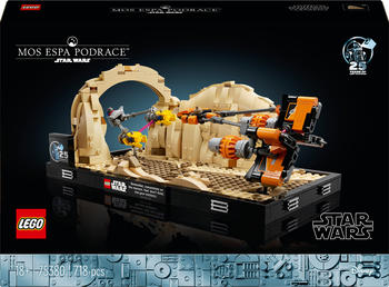 LEGO Star Wars - Podrennen in Mos Espa – Diorama (75380)