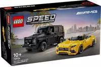 LEGO Konstruktionsspielsteine "Mercedes-AMG G 63 & Mercedes-AMG SL 63 (76924), LEGO