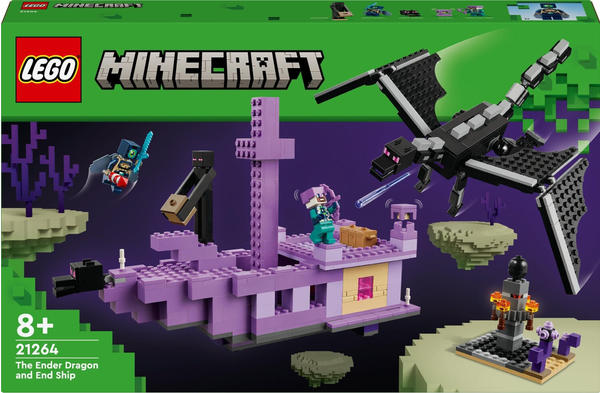 LEGO Minecraft - Der Enderdrache und das Endschiff (21264)