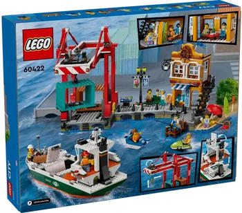 LEGO City - Hafen mit Frachtschiff (60422)