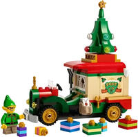 LEGO Konstruktionsspielsteine "Lieferwagen des Weihnachtsmanns (40746), LEGO Iconic"