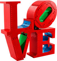 LEGO Konstruktionsspielsteine "LOVE (31214), LEGO ART" Made in Europe