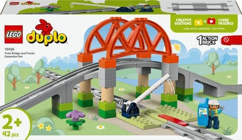 LEGO Duplo - Eisenbahnbrücke und Schienen Erweiterungsset (10426)