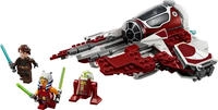 LEGO Konstruktionsspielsteine "Ahsokas Jedi Interceptor&trade; (75401), LEGO Star Wars"