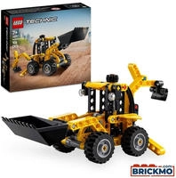 LEGO Konstruktionsspielsteine "Baggerlader (42197), LEGO Technic" Made in Europe