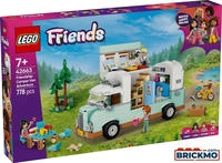 LEGO Konstruktionsspielsteine "Wohnmobil (42663), LEGO Friends" Made in Europe