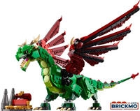 LEGO Konstruktionsspielsteine "Gr&uuml;ner Drache (31161), LEGO Creator" Made in Europe
